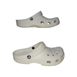 Crocs Classic Clogs Off White‎ Mens 7 Womens 9